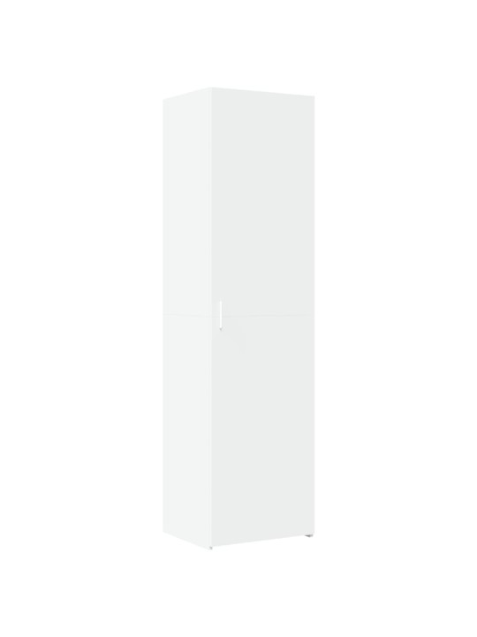 Skříň highboard bílá 50 x 42,5 x 185 cm kompozitní dřevo