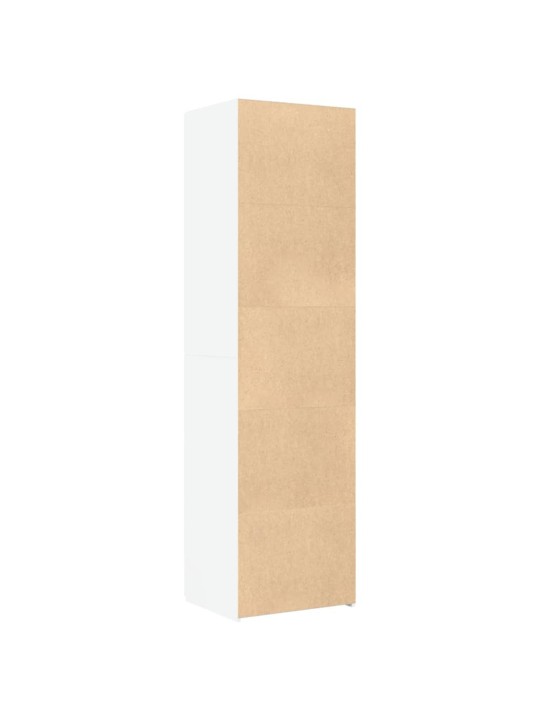 Skříň highboard bílá 50 x 42,5 x 185 cm kompozitní dřevo