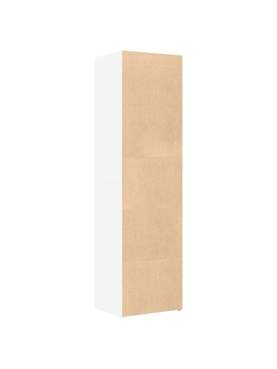 Skříň highboard bílá 50 x 42,5 x 185 cm kompozitní dřevo