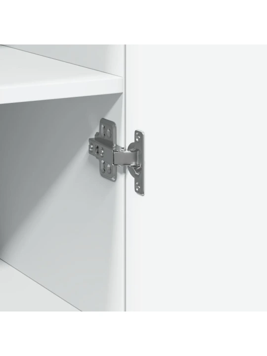 Skříň highboard bílá 50 x 42,5 x 185 cm kompozitní dřevo