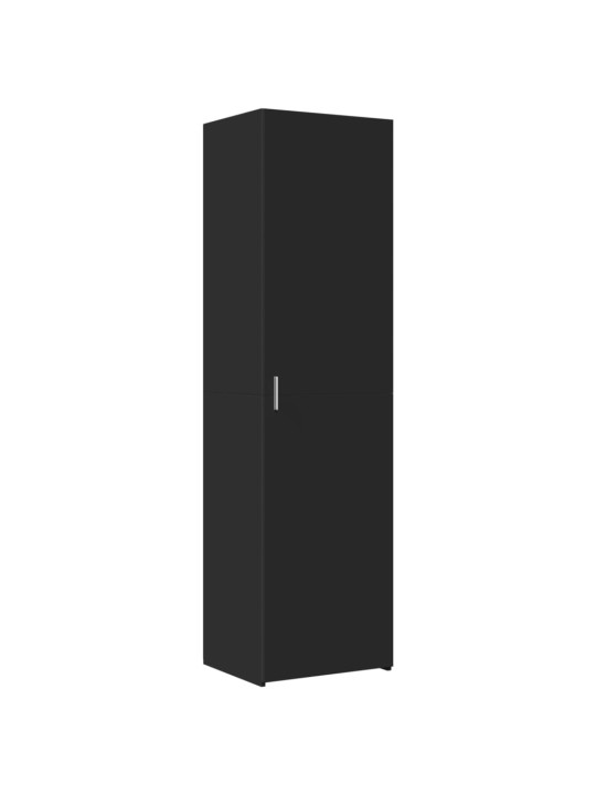 Skříň highboard černá 50 x 42,5 x 185 cm kompozitní dřevo
