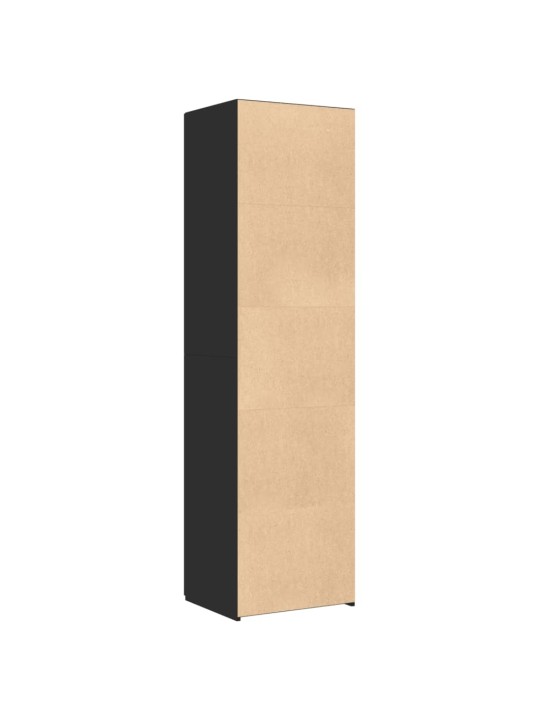 Skříň highboard černá 50 x 42,5 x 185 cm kompozitní dřevo
