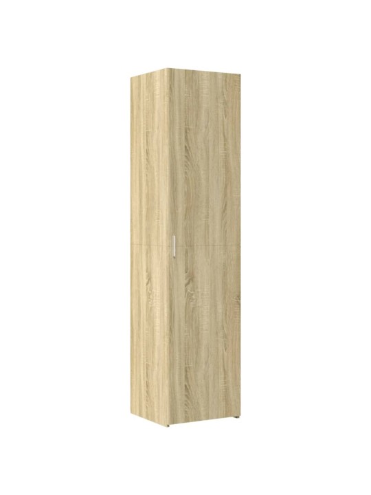 Skříň highboard dub sonoma 50 x 42,5 x 185 cm kompozitní dřevo