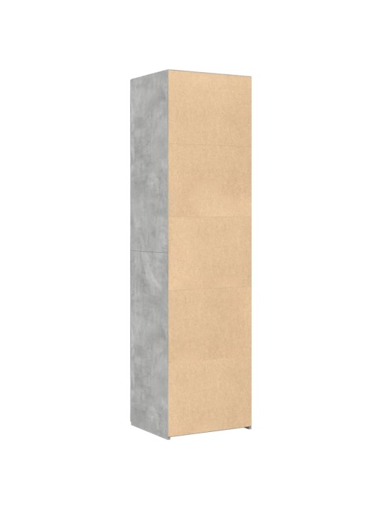 Skříň highboard betonově šedá 50x42,5x185 cm kompozitní dřevo