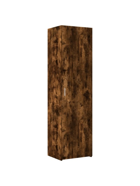 Skříň highboard kouřový dub 50 x 42,5 x 185 cm kompozitní dřevo