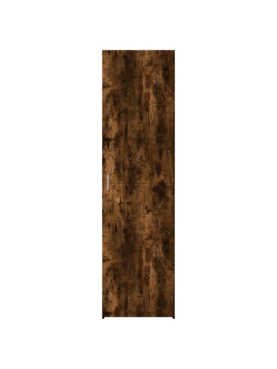 Skříň highboard kouřový dub 50 x 42,5 x 185 cm kompozitní dřevo