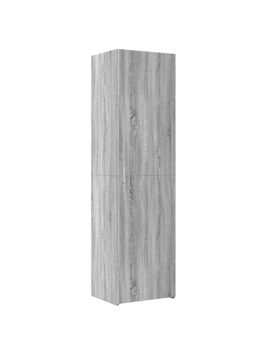 Skříň highboard šedá sonoma 50 x 42,5 x 185 cm kompozitní dřevo