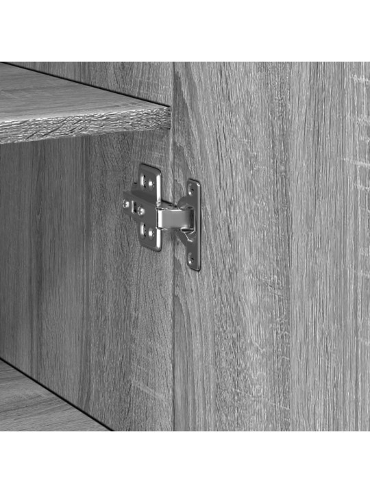 Skříň highboard šedá sonoma 50 x 42,5 x 185 cm kompozitní dřevo