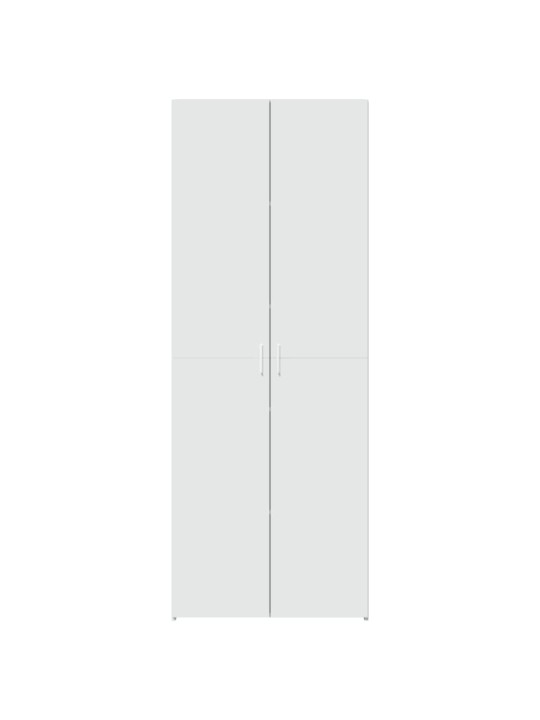 Skříň highboard bílá 70 x 42,5 x 185 cm kompozitní dřevo