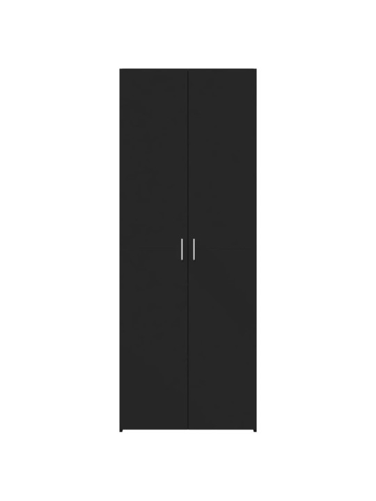 Skříň highboard černá 70 x 42,5 x 185 cm kompozitní dřevo