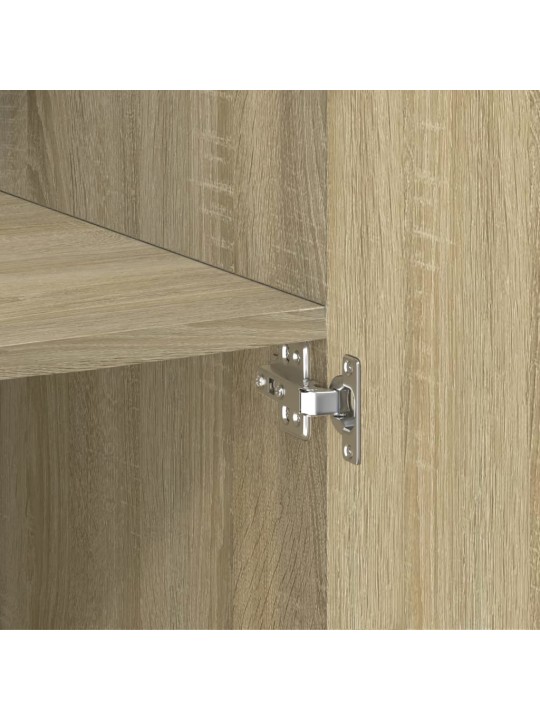 Skříň highboard dub sonoma 70 x 42,5 x 185 cm kompozitní dřevo