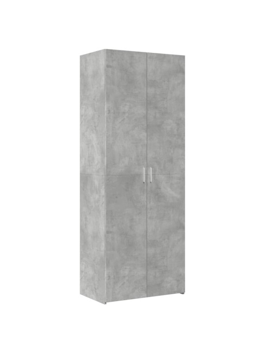 Skříň highboard betonově šedá 70x42,5x185 cm kompozitní dřevo