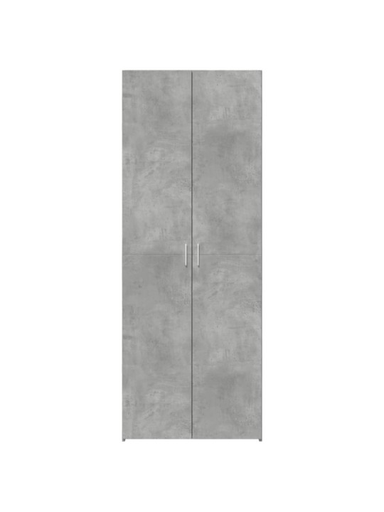 Skříň highboard betonově šedá 70x42,5x185 cm kompozitní dřevo