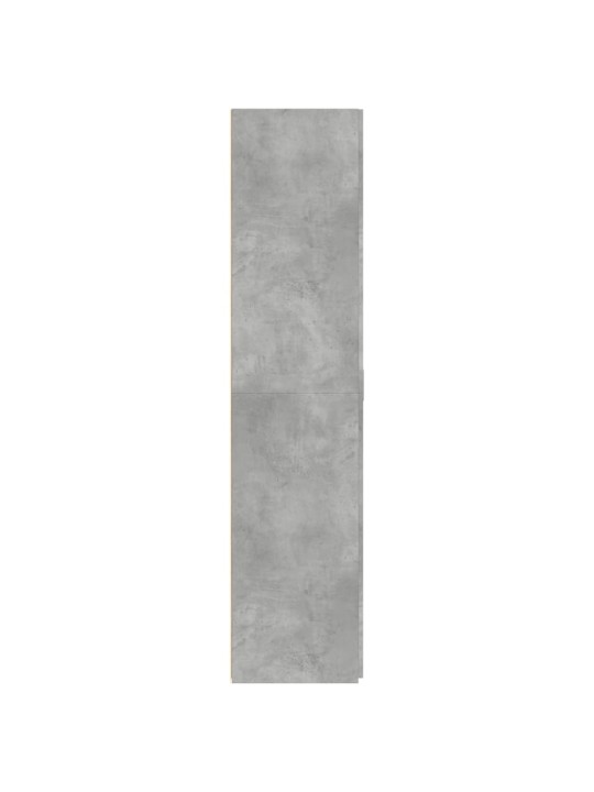 Skříň highboard betonově šedá 70x42,5x185 cm kompozitní dřevo