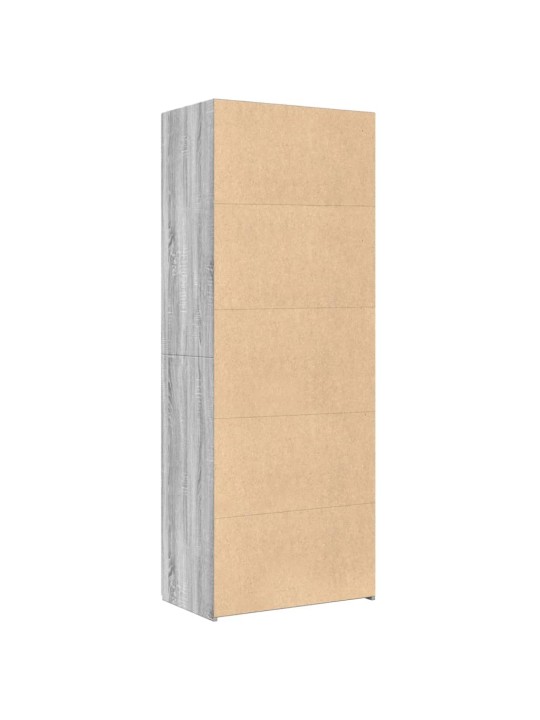 Skříň highboard šedá sonoma 70 x 42,5 x 185 cm kompozitní dřevo
