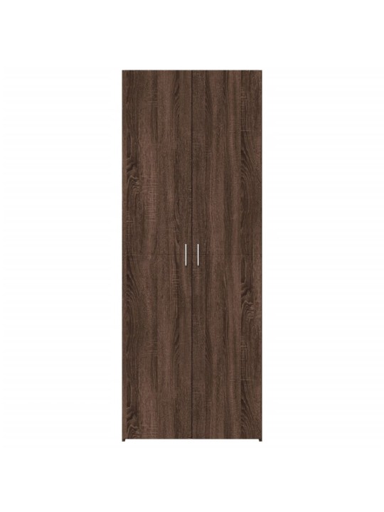 Skříň highboard hnědý dub 70 x 42,5 x 185 cm kompozitní dřevo