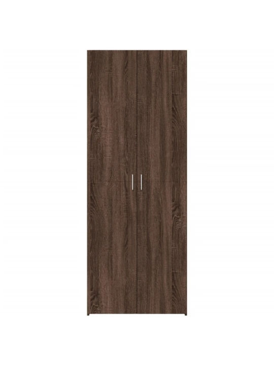 Skříň highboard hnědý dub 70 x 42,5 x 185 cm kompozitní dřevo