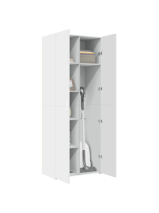 Skříň highboard bílá 70 x 42,5 x 185 cm kompozitní dřevo