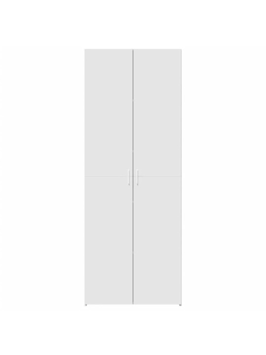 Skříň highboard bílá 70 x 42,5 x 185 cm kompozitní dřevo