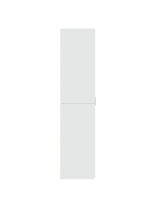 Skříň highboard bílá 70 x 42,5 x 185 cm kompozitní dřevo