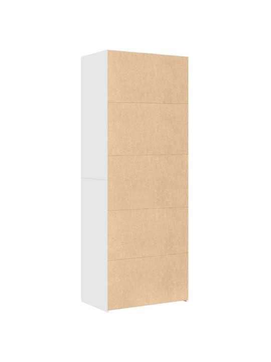 Skříň highboard bílá 70 x 42,5 x 185 cm kompozitní dřevo