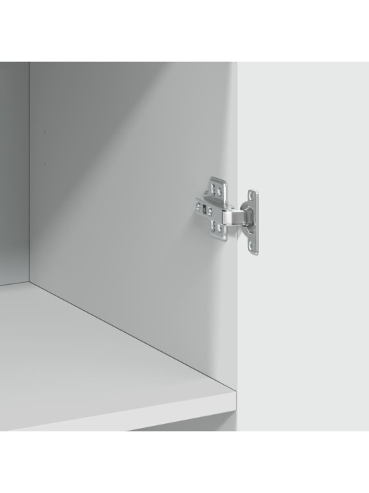 Skříň highboard bílá 70 x 42,5 x 185 cm kompozitní dřevo