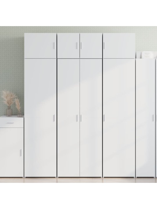 Skříň highboard bílá 70 x 42,5 x 185 cm kompozitní dřevo
