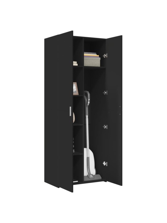 Skříň highboard černá 70 x 42,5 x 185 cm kompozitní dřevo
