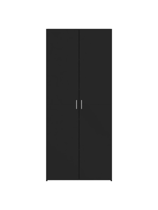 Skříň highboard černá 70 x 42,5 x 185 cm kompozitní dřevo