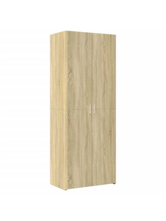 Skříň highboard dub sonoma 70 x 42,5 x 185 cm kompozitní dřevo