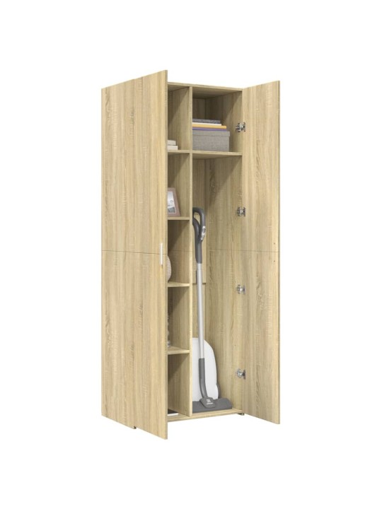 Skříň highboard dub sonoma 70 x 42,5 x 185 cm kompozitní dřevo