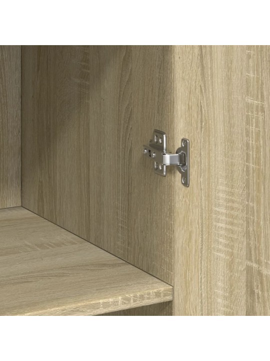 Skříň highboard dub sonoma 70 x 42,5 x 185 cm kompozitní dřevo