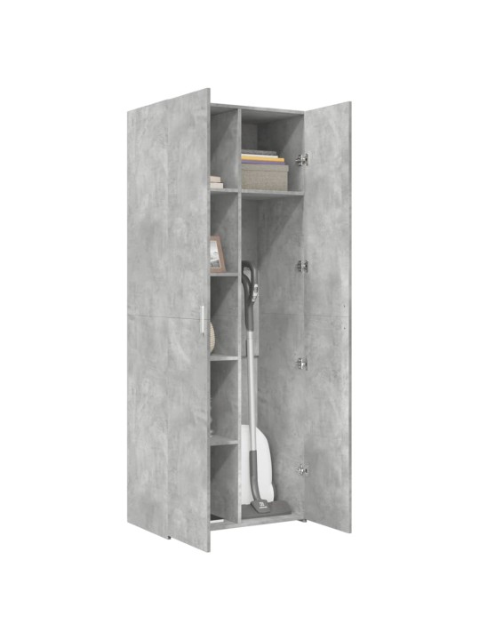 Skříň highboard betonově šedá 70x42,5x185 cm kompozitní dřevo