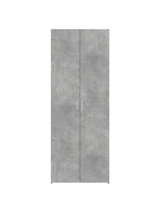 Skříň highboard betonově šedá 70x42,5x185 cm kompozitní dřevo