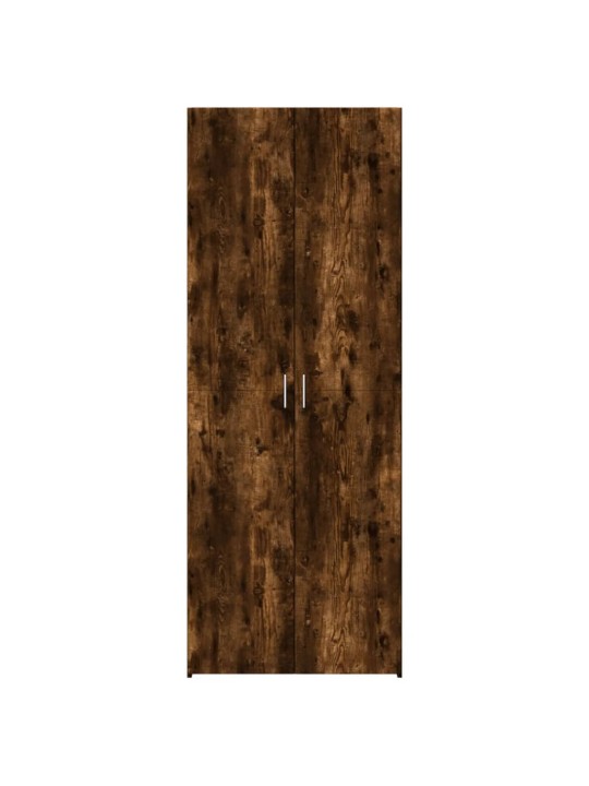 Skříň highboard kouřový dub 70 x 42,5 x 185 cm kompozitní dřevo