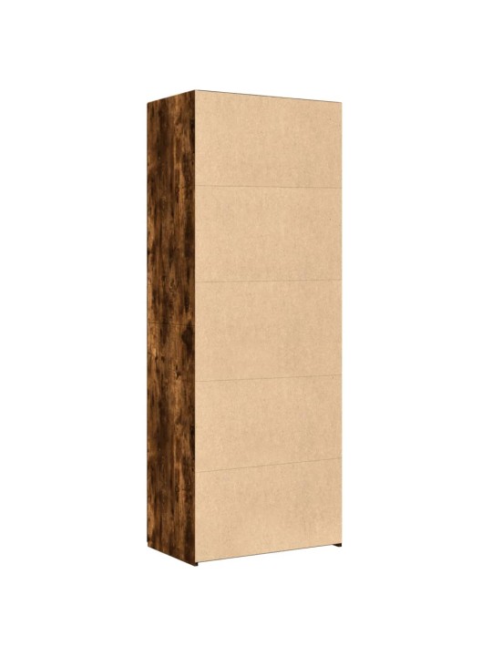 Skříň highboard kouřový dub 70 x 42,5 x 185 cm kompozitní dřevo