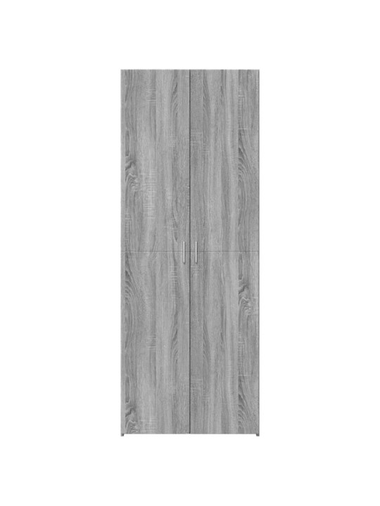 Skříň highboard šedá sonoma 70 x 42,5 x 185 cm kompozitní dřevo
