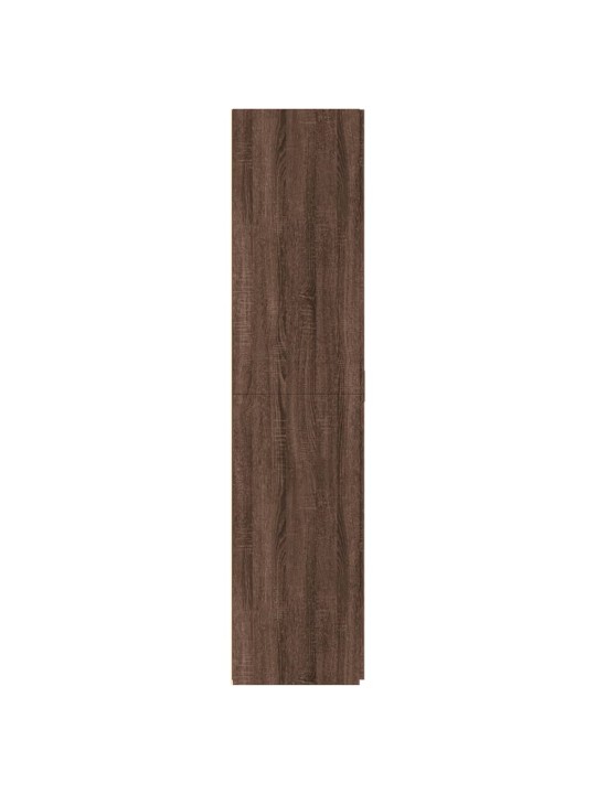 Skříň highboard hnědý dub 70 x 42,5 x 185 cm kompozitní dřevo