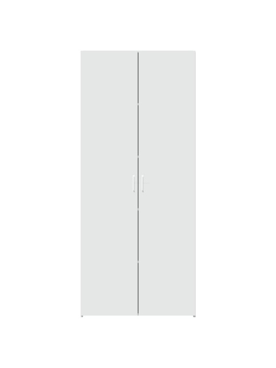 Skříň highboard bílá 80 x 42,5 x 185 cm kompozitní dřevo