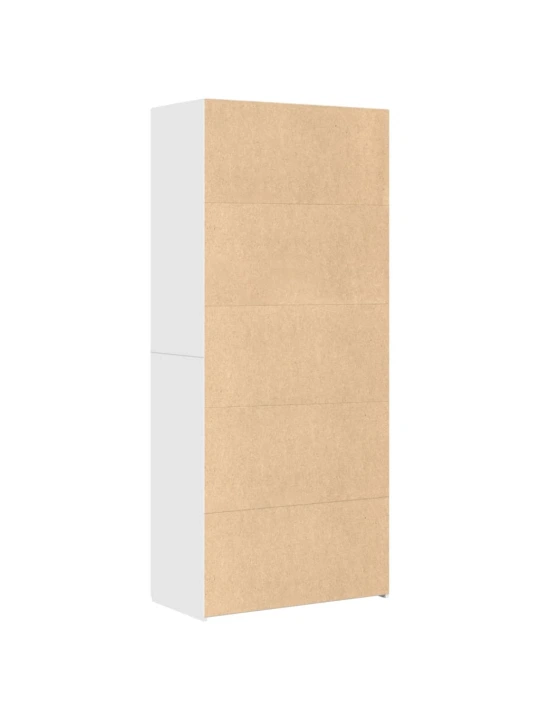 Skříň highboard bílá 80 x 42,5 x 185 cm kompozitní dřevo