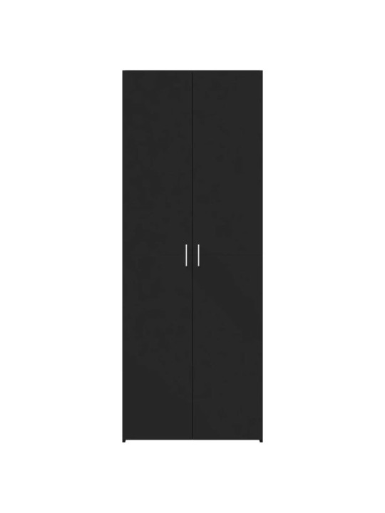 Skříň highboard černá 80 x 42,5 x 185 cm kompozitní dřevo