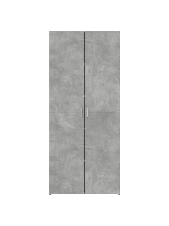 Skříň highboard betonově šedá 80x42,5x185 cm kompozitní dřevo