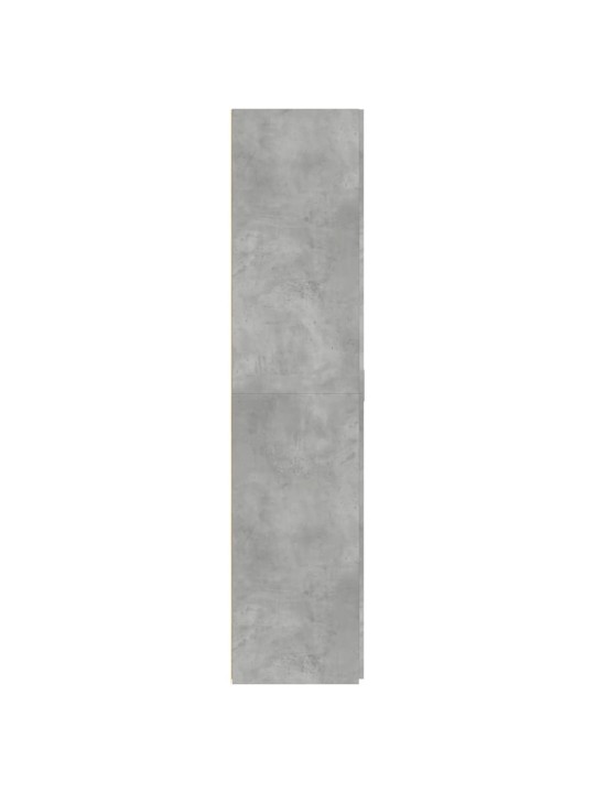 Skříň highboard betonově šedá 80x42,5x185 cm kompozitní dřevo