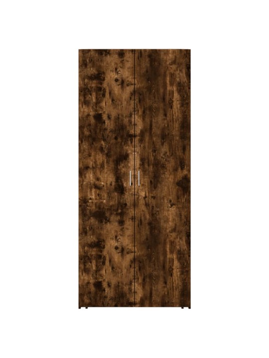 Skříň highboard kouřový dub 80 x 42,5 x 185 cm kompozitní dřevo