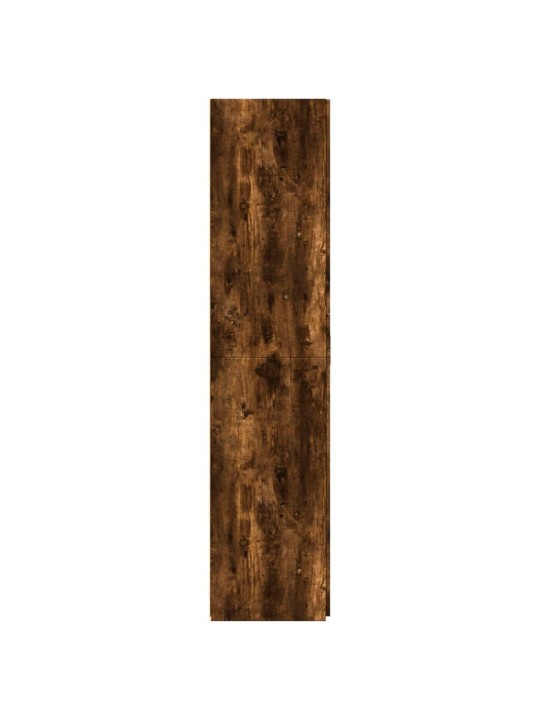 Skříň highboard kouřový dub 80 x 42,5 x 185 cm kompozitní dřevo
