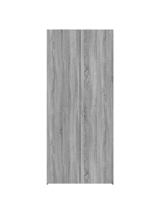 Skříň highboard šedá sonoma 80 x 42,5 x 185 cm kompozitní dřevo