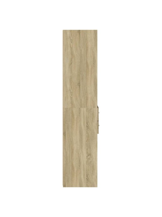 Skříň highboard dub sonoma 40 x 42,5 x 185 cm kompozitní dřevo