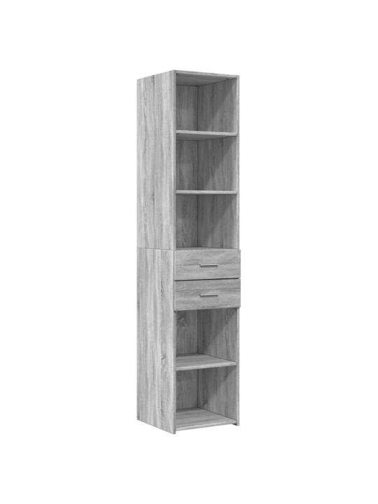 Skříň highboard šedá sonoma 40 x 42,5 x 185 cm kompozitní dřevo