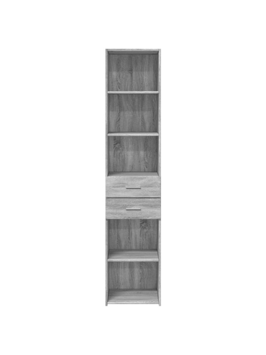 Skříň highboard šedá sonoma 40 x 42,5 x 185 cm kompozitní dřevo
