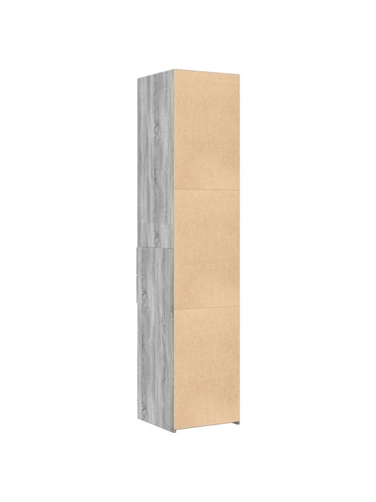 Skříň highboard šedá sonoma 40 x 42,5 x 185 cm kompozitní dřevo